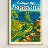 Affiche Cirque de Navacelles
