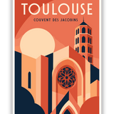 Affiche Couvent des Jacobins Toulouse