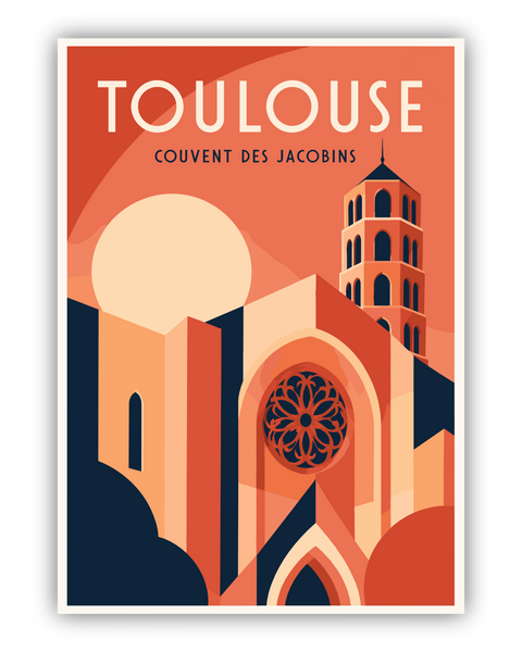Affiche Couvent des Jacobins Toulouse