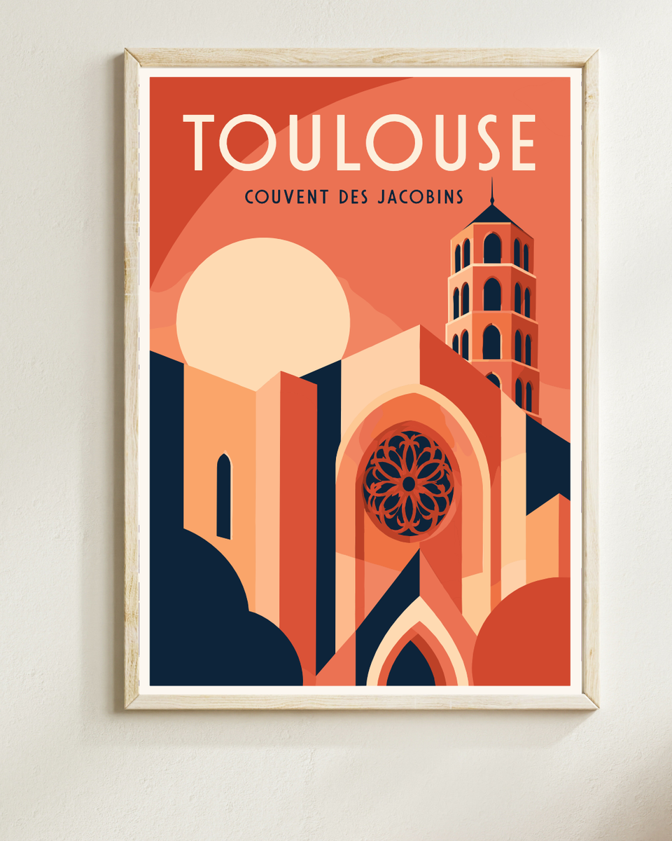 Affiche Couvent des Jacobins Toulouse