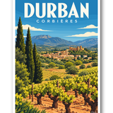 Affiche Durban - Corbières
