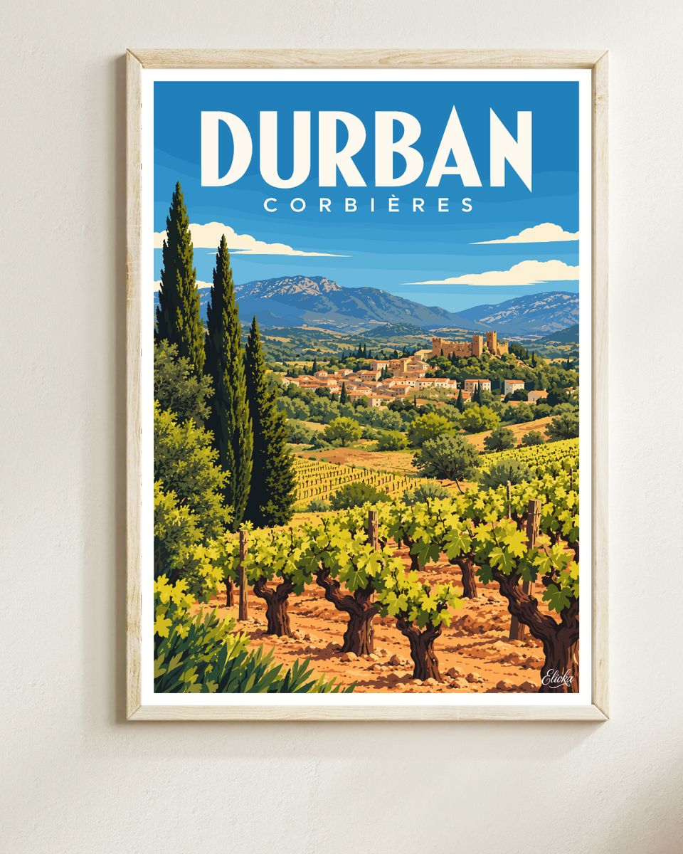 Affiche Durban - Corbières