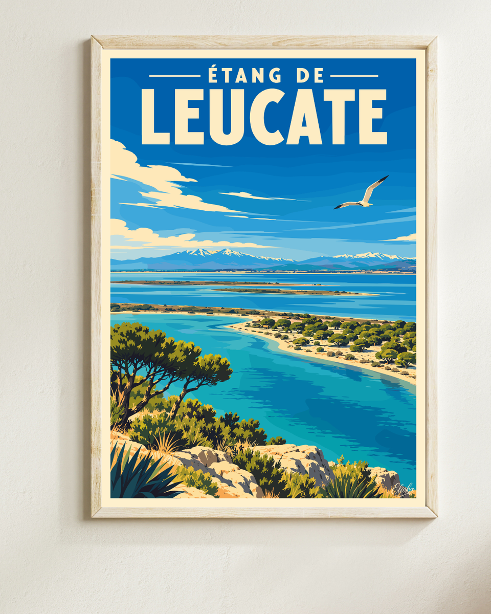 Affiche Étang de Leucate