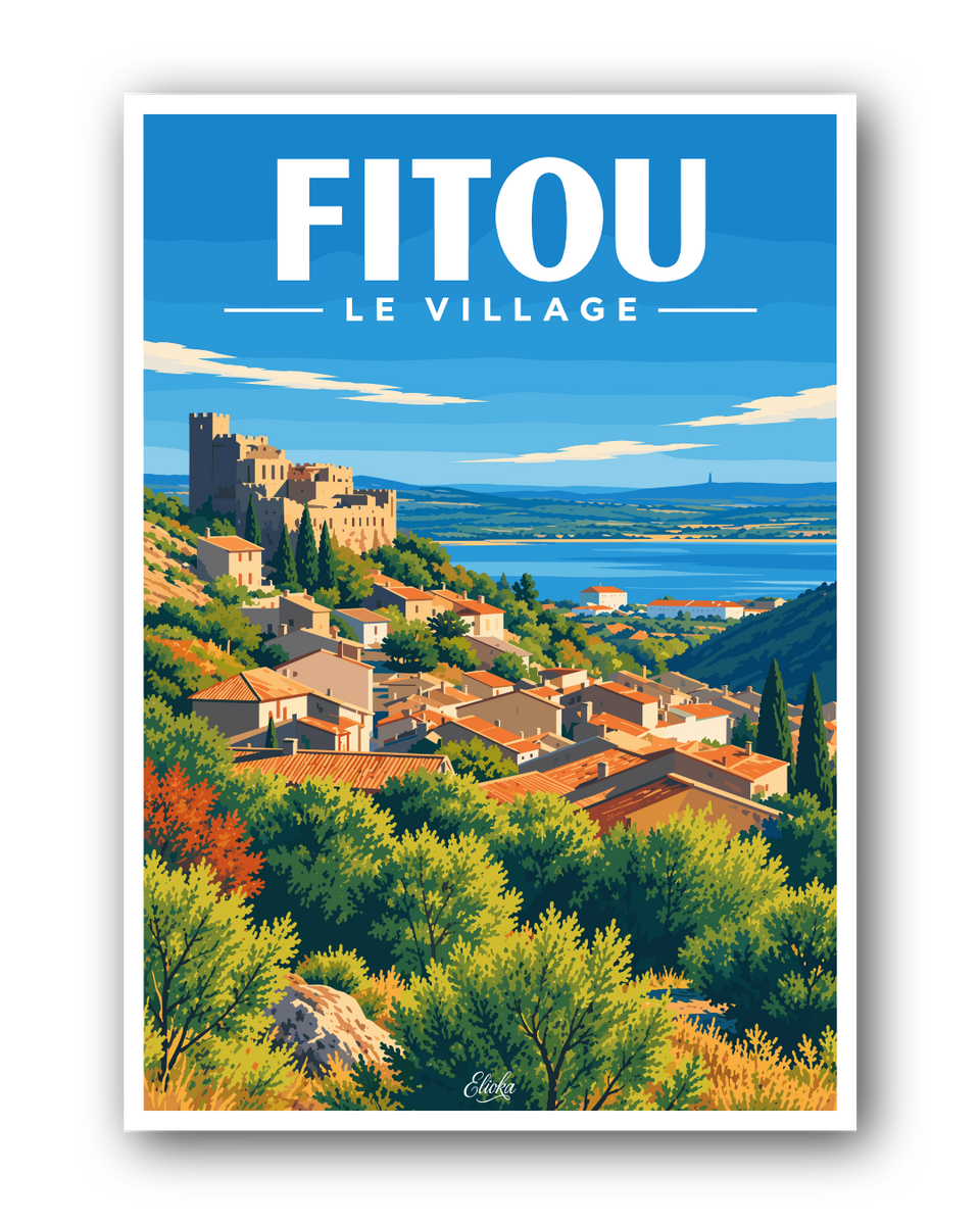 Affiche Fitou