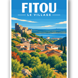 Affiche Fitou