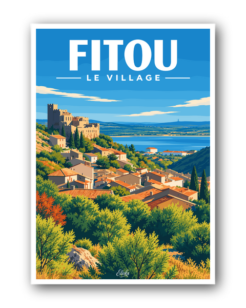 Affiche Fitou