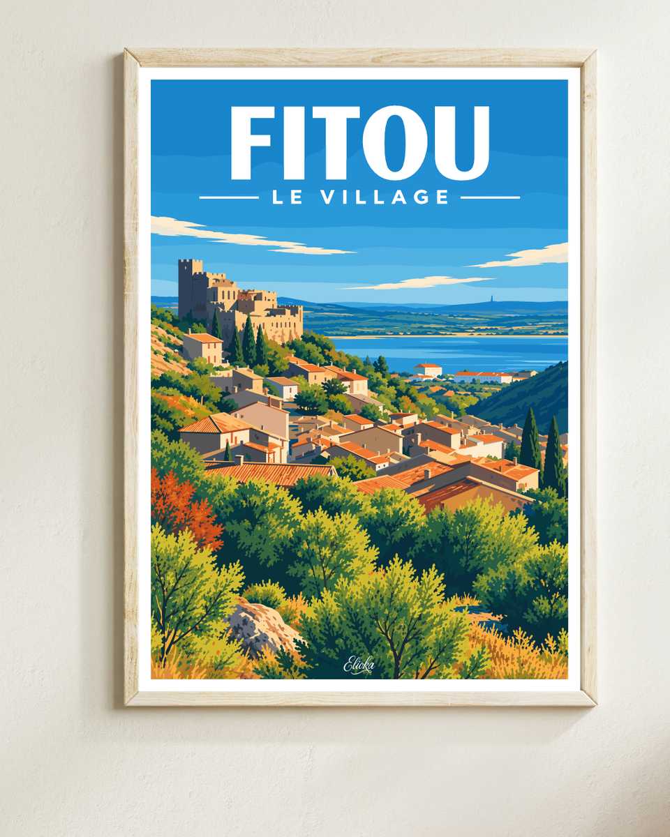 Affiche Fitou