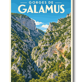 Affiche Gorges Galamus