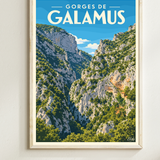 Affiche Gorges Galamus