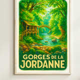 Affiche Gorges de la Jordanne Cantal