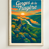 Affiche Gorges de la Truyère