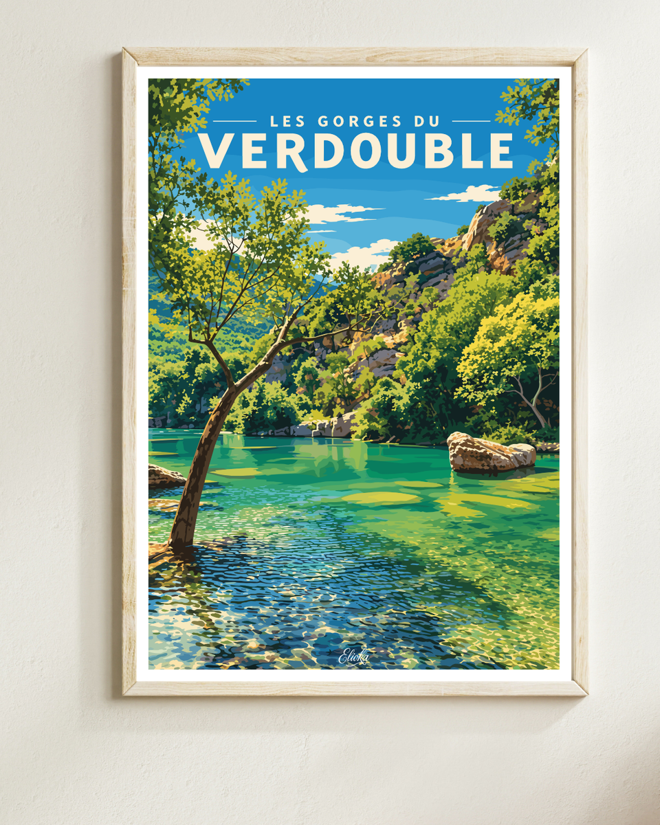 Affiche Gorges du Verdouble