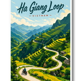 Ha Giang Loop Vietnam Affiche