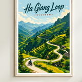 Ha Giang Loop Vietnam Affiche