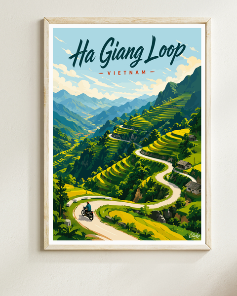 Ha Giang Loop Vietnam Affiche