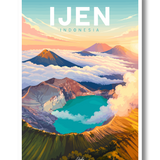 Ijen Indonésie