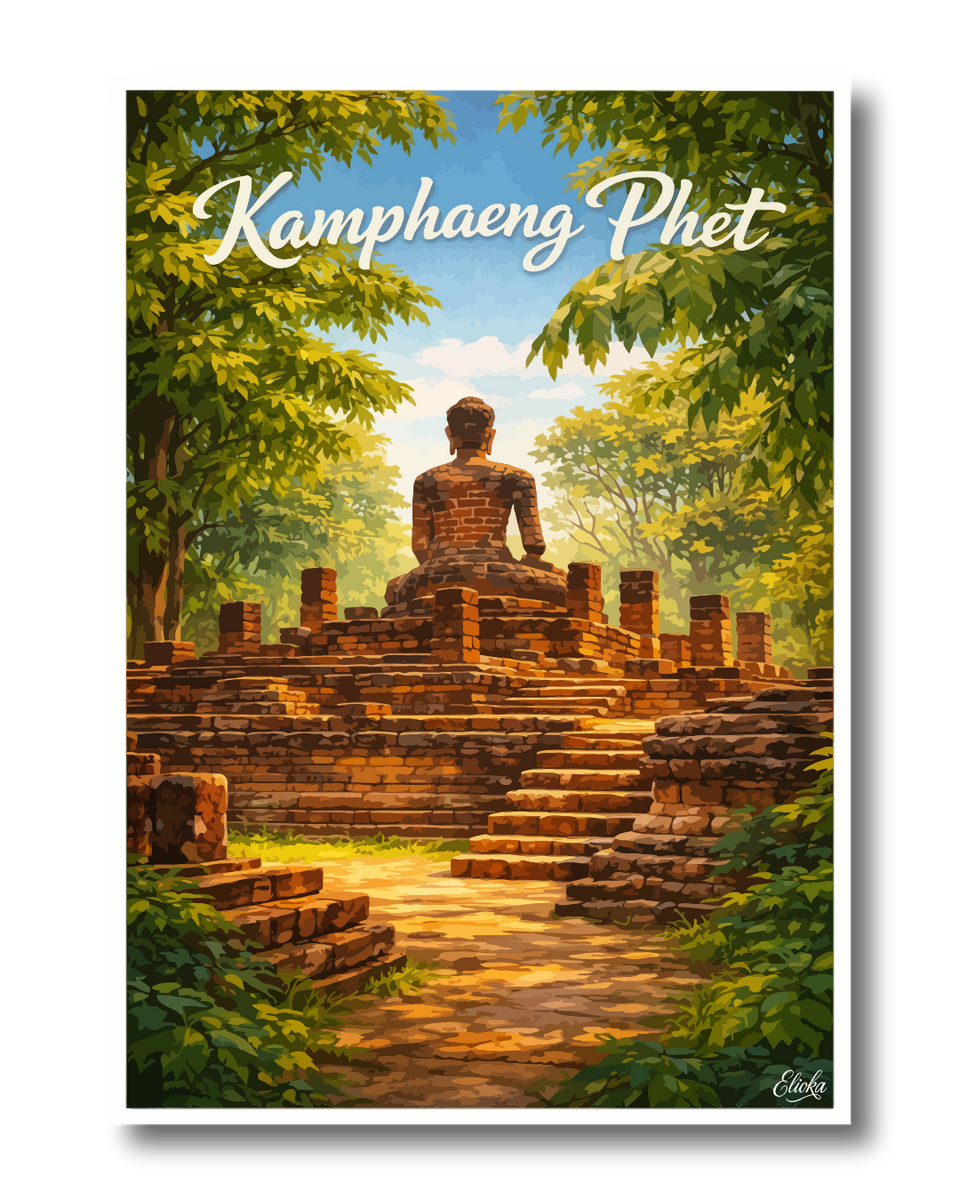 Affiche Kamphaeng Phet Thaïlande