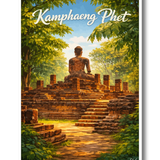 Affiche Kamphaeng Phet Thaïlande
