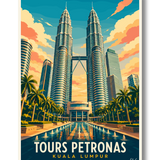 Tours Pétronas Kuala Lumpur Malaisie