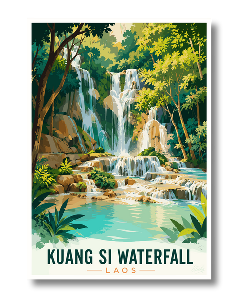 Kuang Si Waterfall Laos