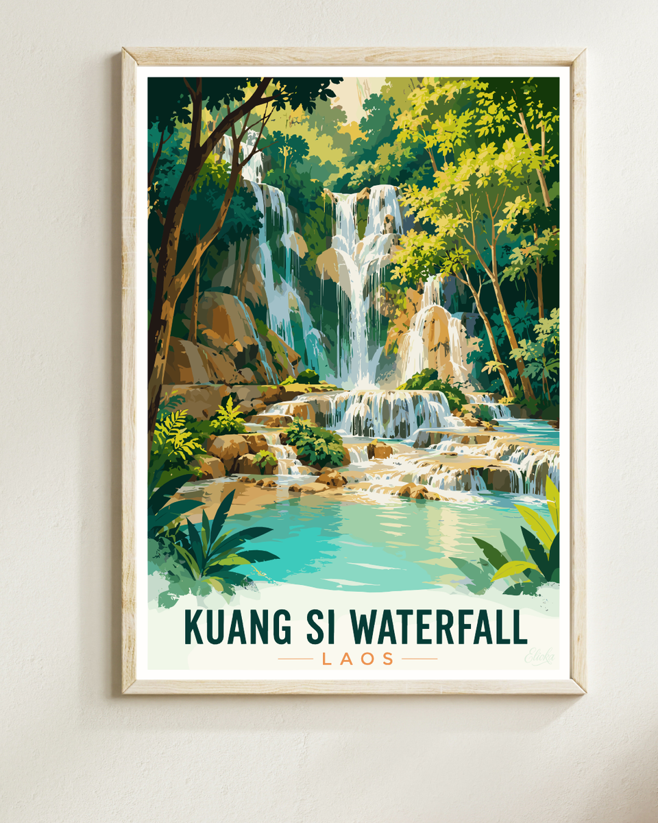 Kuang Si Waterfall Laos