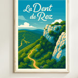 Affiche La Dent de Rez