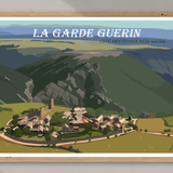 Affiche La Garde-Guérin Vintage