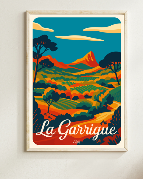 Affiche La Garrigue