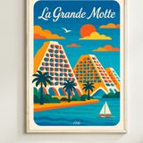 Affiche La Grande Motte