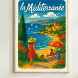 Affiche La Méditerranée