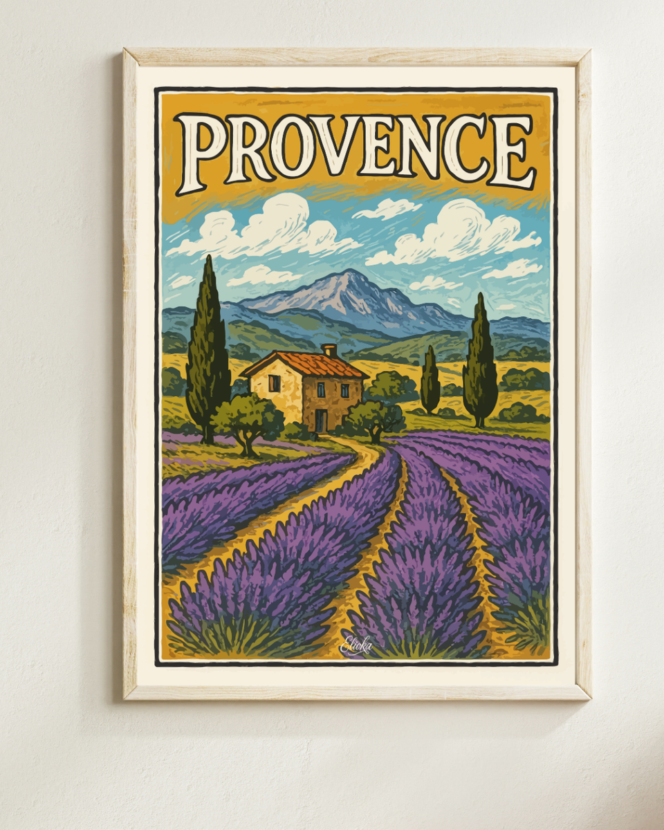 Affiche La Provence