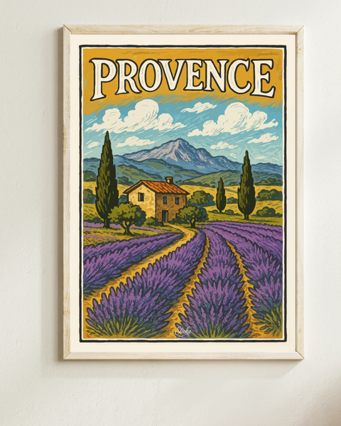Affiche La Provence