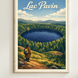 Affiche Lac Pavin