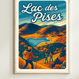 Affiche Lac des Pises