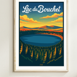 Affiche Lac du Bouchet