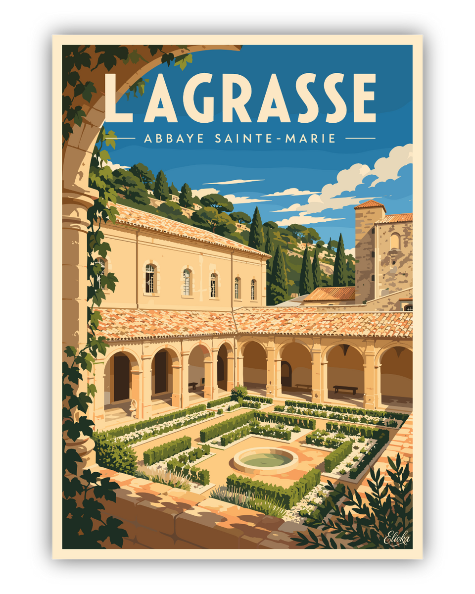 Affiche Lagrasse