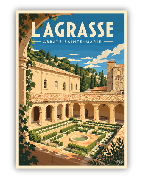 Affiche Lagrasse