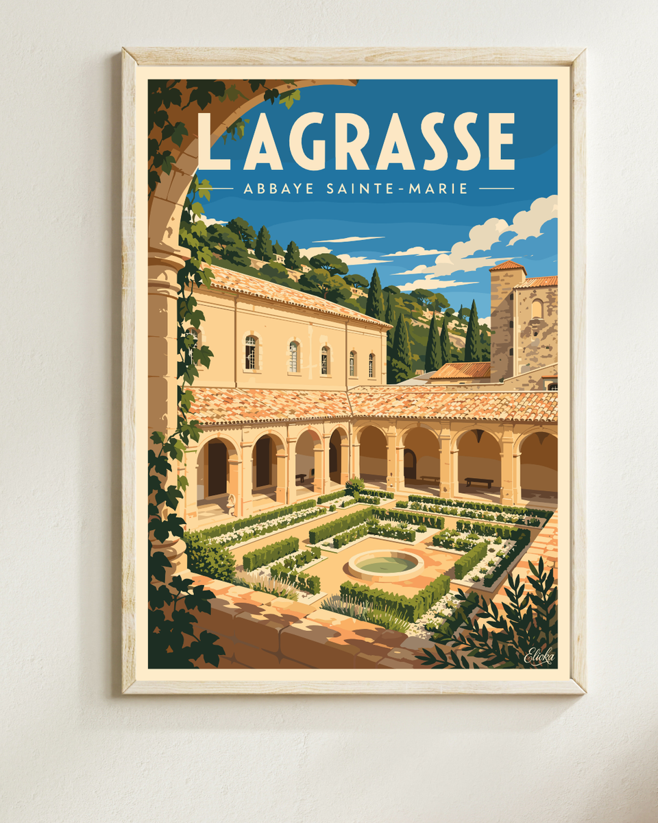 Affiche Lagrasse