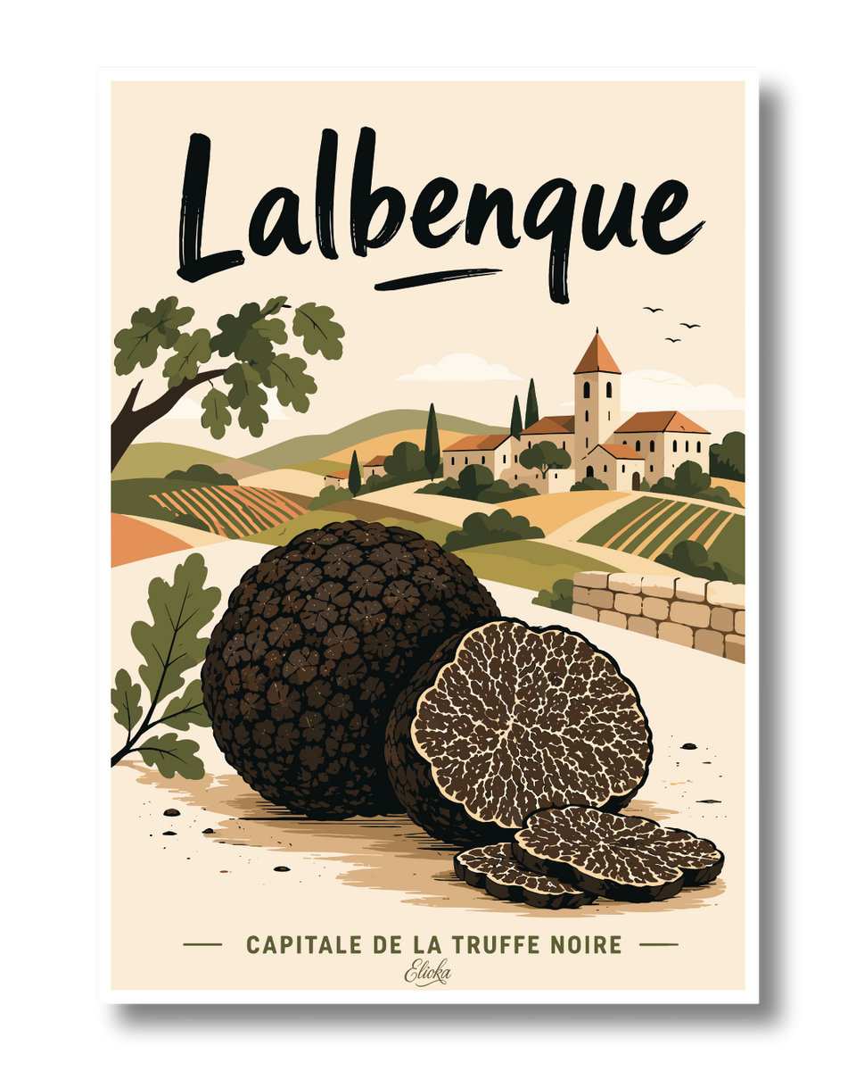 Lalbenque Affiche