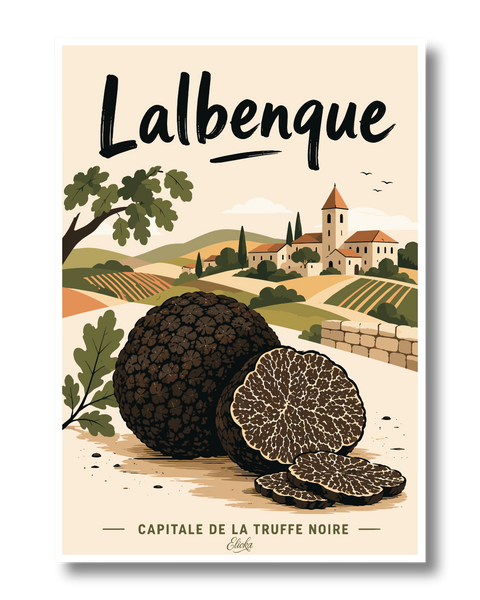 Lalbenque Affiche