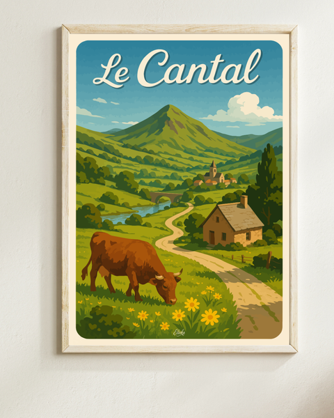 Le Cantal Printemps