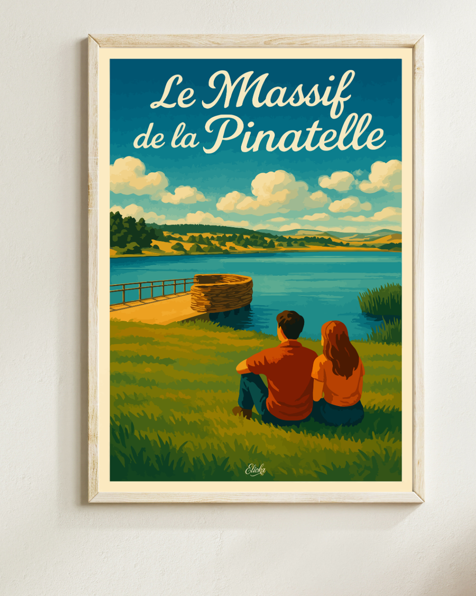 Affiche Le Massif de la Pinatelle