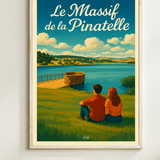 Affiche Le Massif de la Pinatelle