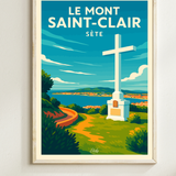 Affiche Le Mont Saint-Clair – Sète