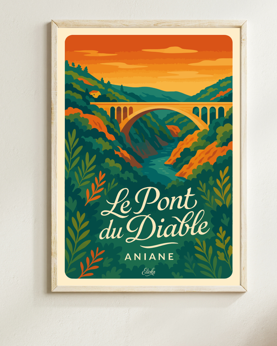Affiche Le Pont du Diable Aniane