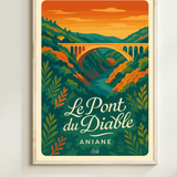 Affiche Le Pont du Diable Aniane