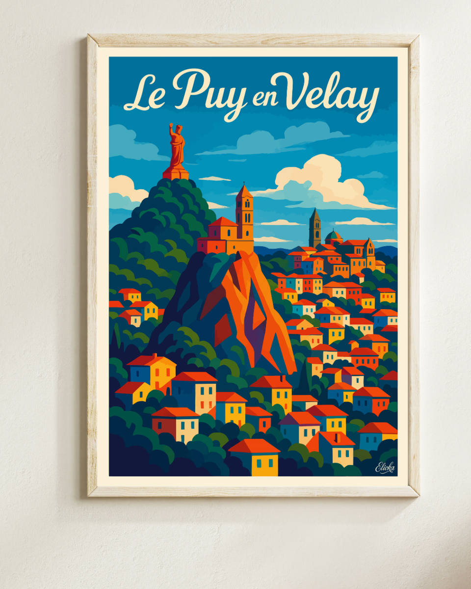 Affiche Le Puy-en-Velay