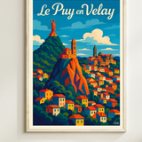 Affiche Le Puy-en-Velay
