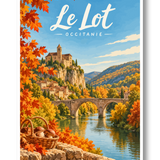 Le Lot Automne 