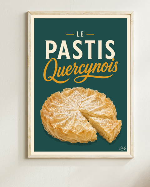 Le Pastis Quercynois Affiche